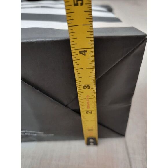 🖤🤍 SEPHORA Empty Black White Striped Paper Shopping Gift Bag with Tissues - Picture 5 of 9